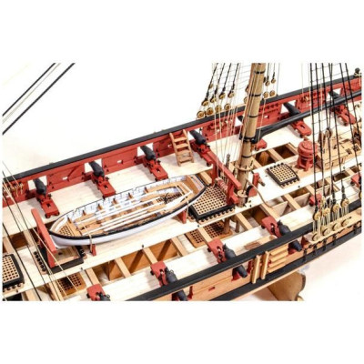 Vanguard Models HM Brig Harpy 1796 1:64 kit + měděné plankování