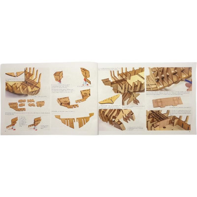 Vanguard Models HM Brig Harpy 1796 1:64 kit + měděné plankování