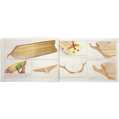 Vanguard Models HM Brig Harpy 1796 1:64 kit + měděné plankování