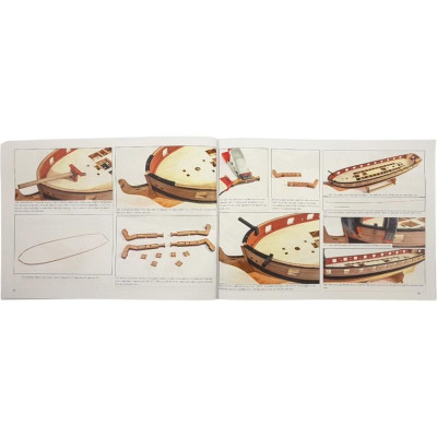 Vanguard Models HM Brig Harpy 1796 1:64 kit + měděné plankování