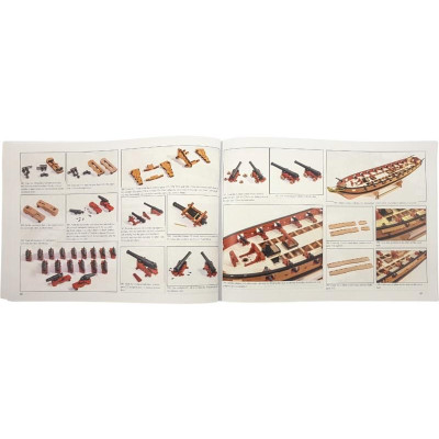 Vanguard Models HM Brig Harpy 1796 1:64 kit + měděné plankování