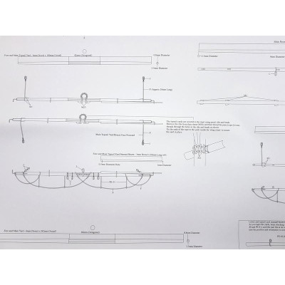 Vanguard Models HM Brig Harpy 1796 1:64 kit + měděné plankování