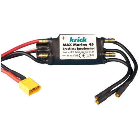 Krick regulátor střídavý MAX Marine 45A