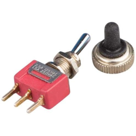 Krick Přepínač subminiaturní On/Off s gumovou krytkou