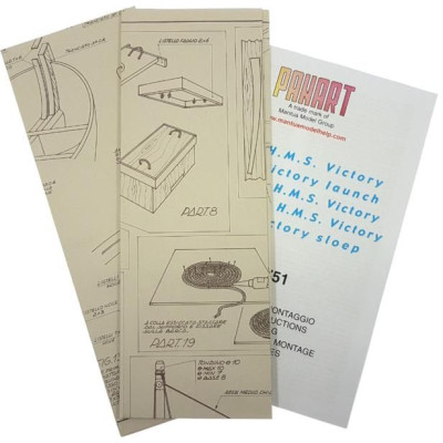 Mantua Model Victory šalupa 1:16 kit