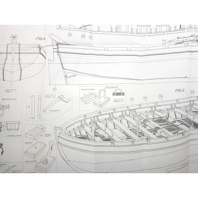 Mantua Model Victory šalupa 1:16 kit