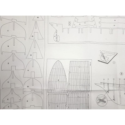 Mantua Model Mercator školní plachetnice 1:120 kit