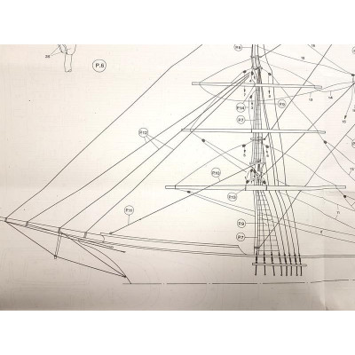 Mantua Model Mercator školní plachetnice 1:120 kit