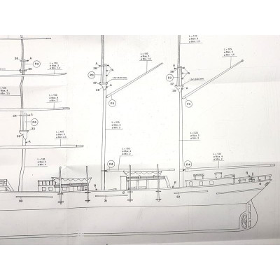 Mantua Model Mercator školní plachetnice 1:120 kit