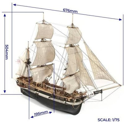 OCCRE HMS Terror 1:75 kit