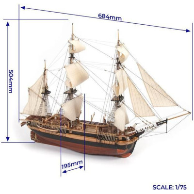OCCRE HMS Erebus 1:75 kit