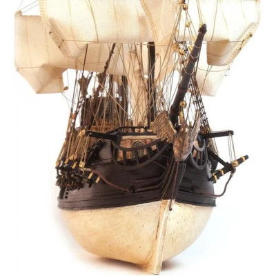 OCCRE Black Swan pirátská loď 1:75 kit