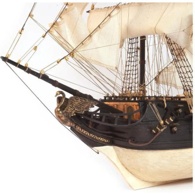 OCCRE Black Swan pirátská loď 1:75 kit