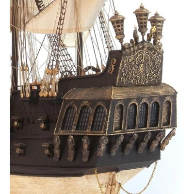 OCCRE Black Swan pirátská loď 1:75 kit