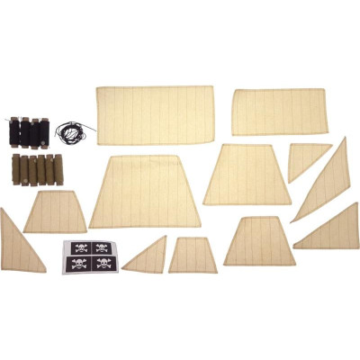 OCCRE Black Swan pirátská loď 1:75 kit