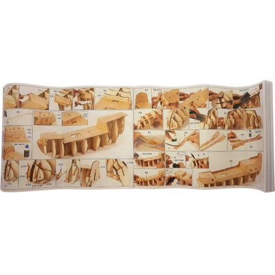 OCCRE Black Swan pirátská loď 1:75 kit