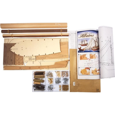 OCCRE Albatros škuner 1:100 kit