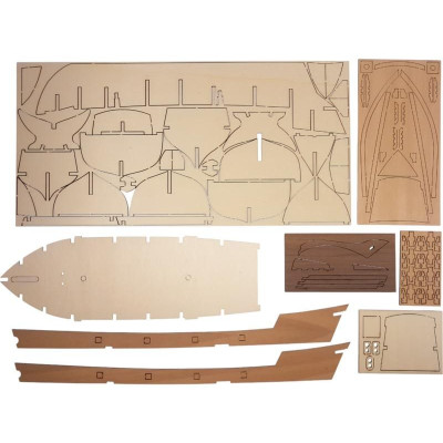 OCCRE Albatros škuner 1:100 kit