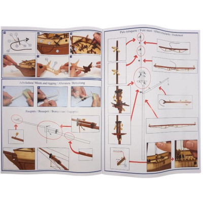 OCCRE Albatros škuner 1:100 kit