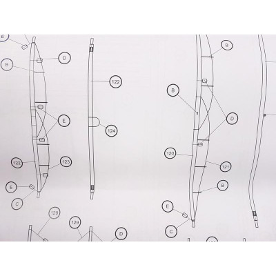 OCCRE Albatros škuner 1:100 kit