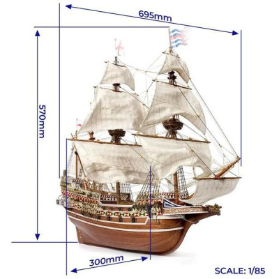 OCCRE HMS Revenge 1:85 kit