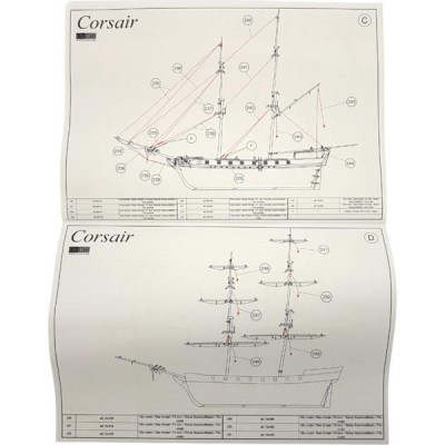 OCCRE Corsair 1:80 kit