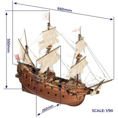 OCCRE San Martin 1:90 kit