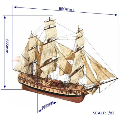 OCCRE Diana 1:85 kit