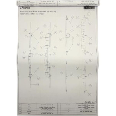 OCCRE Diana 1:85 kit