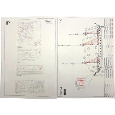 OCCRE Diana 1:85 kit
