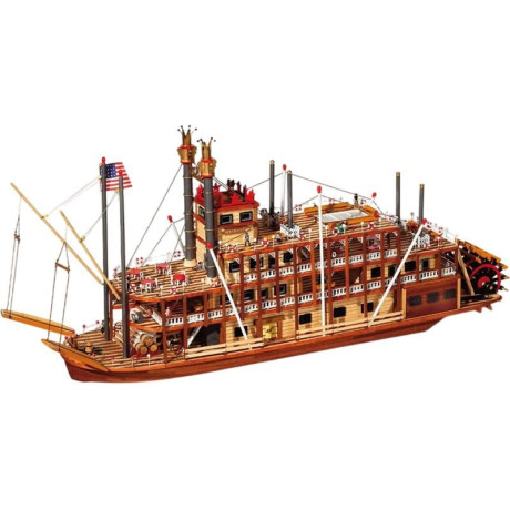 OCCRE Mississippi kolesový parník 1:80 kit