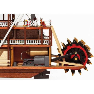 OCCRE Mississippi kolesový parník 1:80 kit