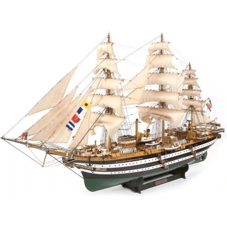 OCCRE Amerigo Vespucci 1:100 + plachty Kit