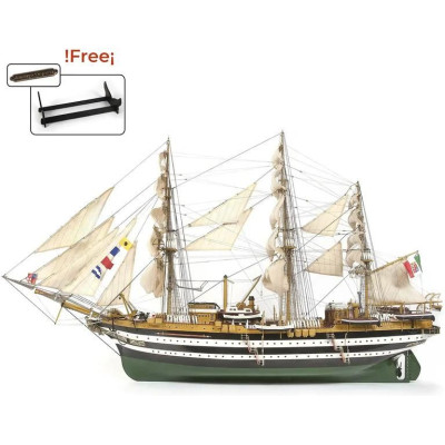 OCCRE Amerigo Vespucci 1:100 + plachty Kit