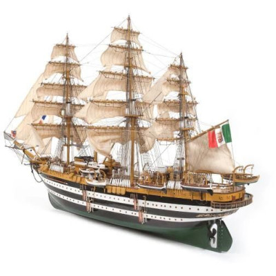 OCCRE Amerigo Vespucci 1:100 + plachty Kit