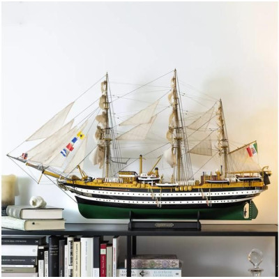 OCCRE Amerigo Vespucci 1:100 + plachty Kit