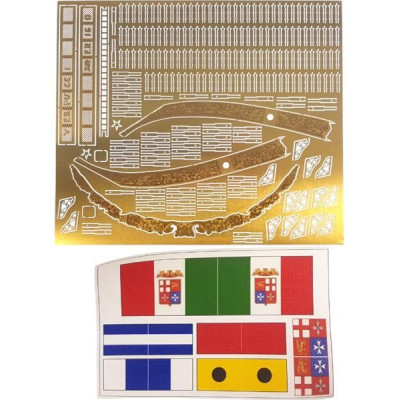 OCCRE Amerigo Vespucci 1:100 + plachty Kit