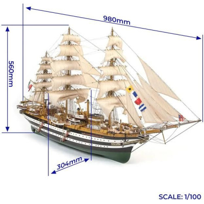 OCCRE Amerigo Vespucci 1:100