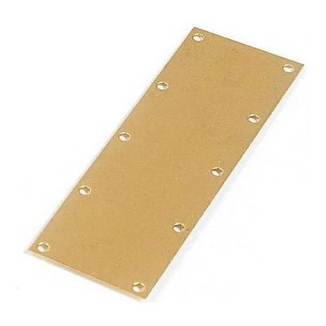 OCCRE Destička mosazná 47x16x0.3mm (10)