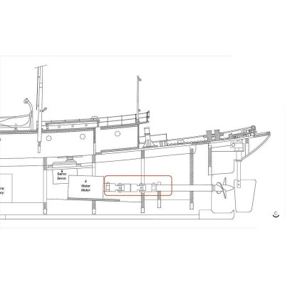 OCCRE Kardan dvojitý 3/4mm