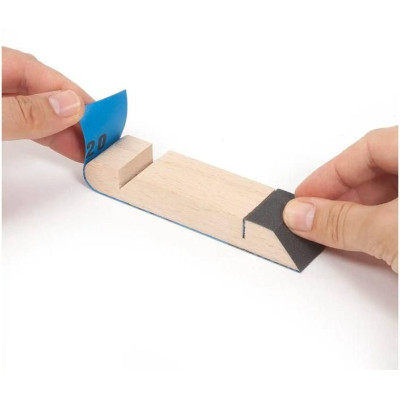 OCCRE Brusné papíry P80+P150+P220 + ultrajemná brusná houba