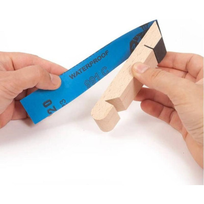 OCCRE Brusné papíry P80+P150+P220 + ultrajemná brusná houba