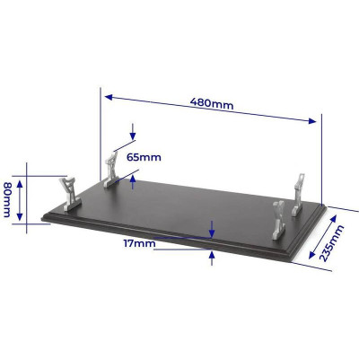 OCCRE Deska stojánku lodi USS Missouri s podpěrami