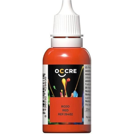 OCCRE Ocolor červená 20ml