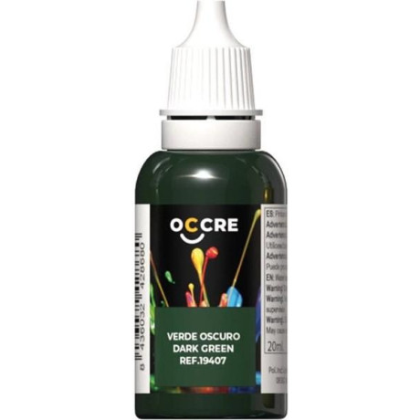 OCCRE Ocolor tmavě zelená 20ml