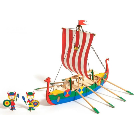 OCCRE Vikingská loď stavebnice pro děti