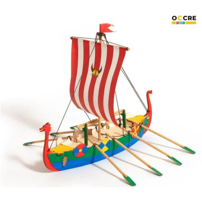 OCCRE Vikingská loď stavebnice pro děti