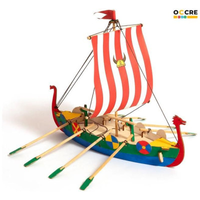 OCCRE Vikingská loď stavebnice pro děti