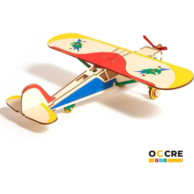 OCCRE Letadlo Falcon stavebnice pro děti