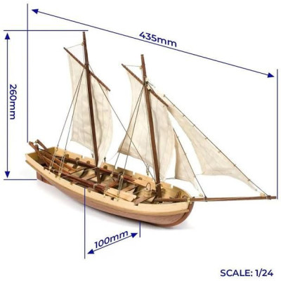 OCCRE HMS Bounty 1:24 kit